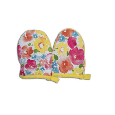 Fiesta Montauk Floral Kitchen Towel, Oven Mitt & Pot Holder & Reviews