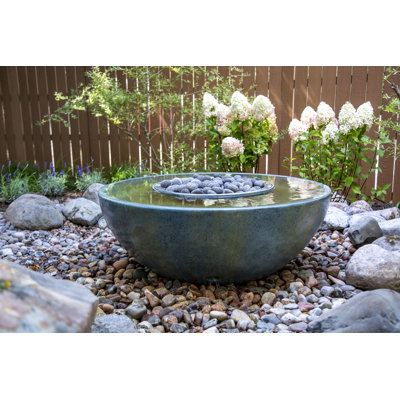 Firyal Outdoor Sundial Fountain