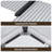 Greenhouse with Adjustable Roof Vent and Sliding Door-106239569