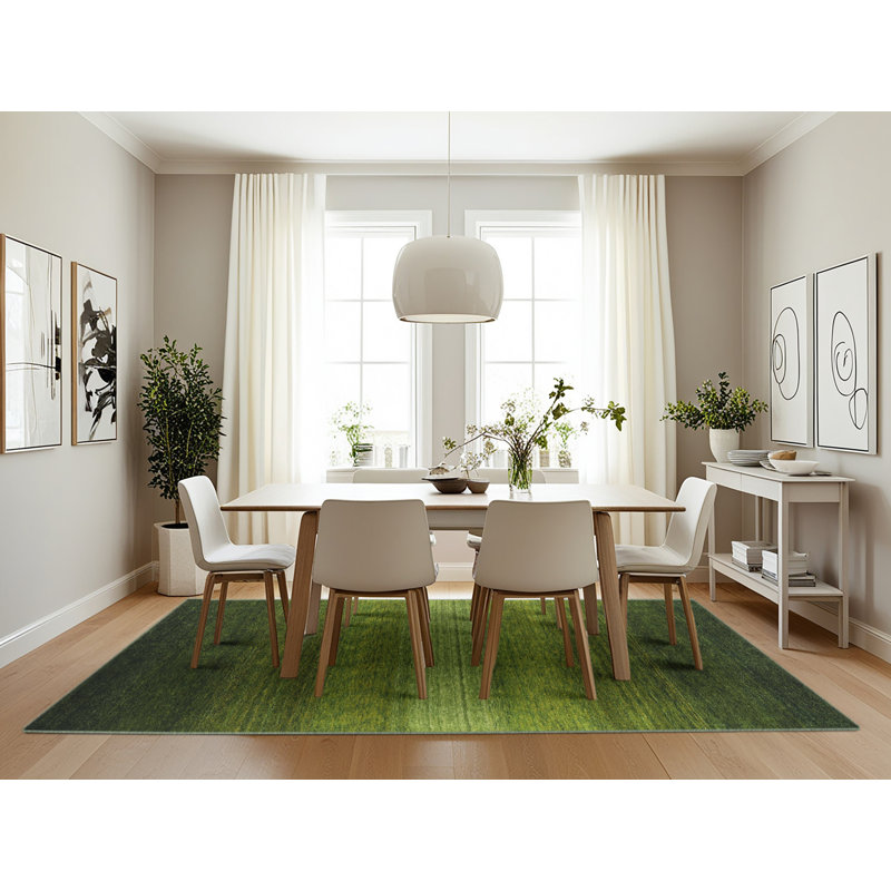 Tapis vert contemporain, Rectangle 7 pi x 10 pi