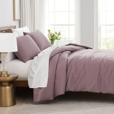 Vilano Springs ® Oversized Duvet Cover Set Microfiber with corner ties and zipper closure