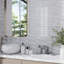 11.8" x 12.2" Glass Mosaic Tile-1856710034