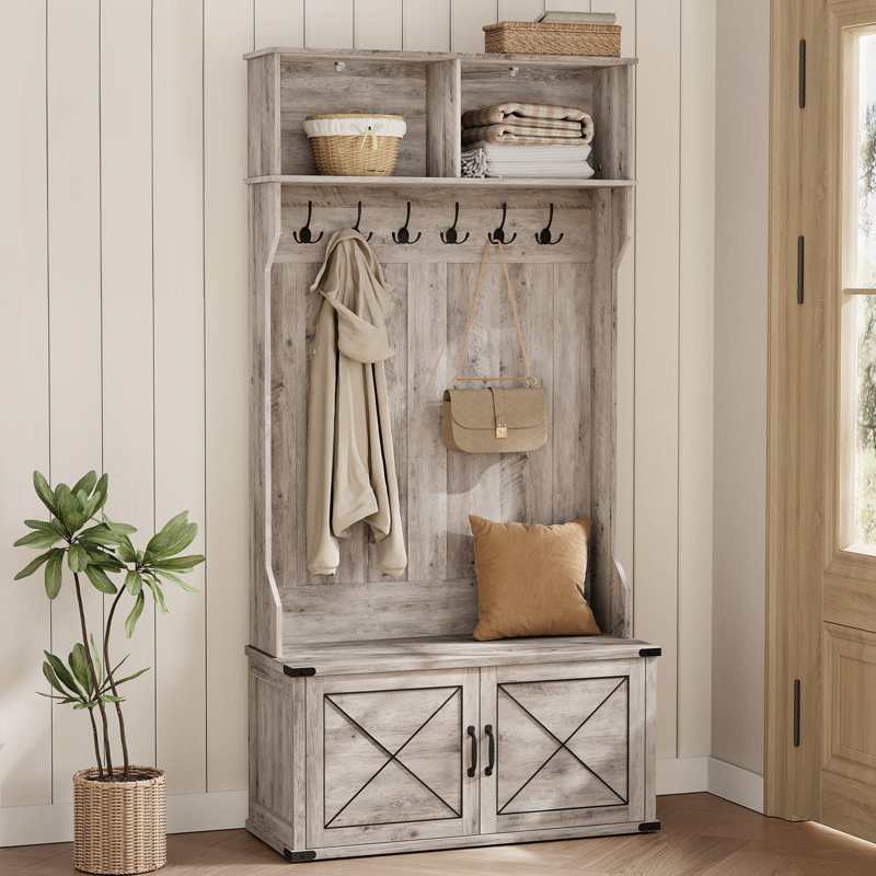 Mudroom Bench Coat Rack Bench With Shoe Storage Laurel