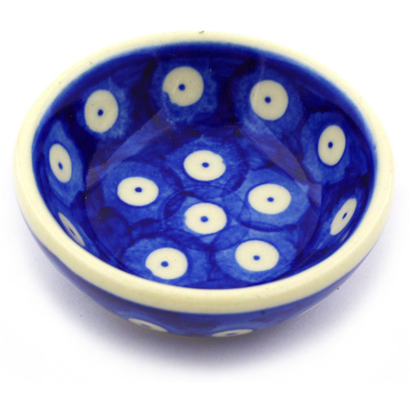 Blue Eyed Peacock 2 oz. Rice Bowl