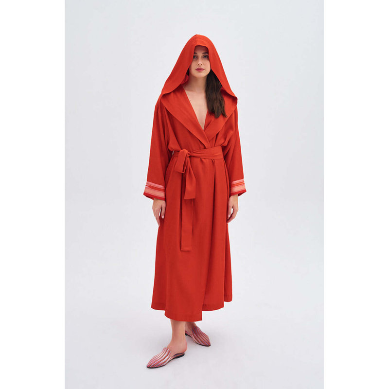 Hoody Kimono Orange