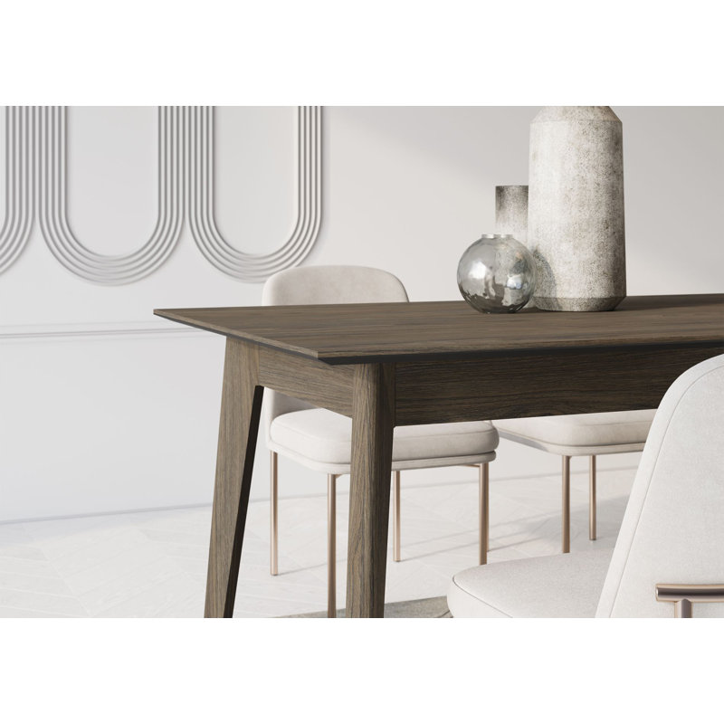 Plot extendable table 145-220x85 cm, Brown
