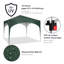 Aralynn 3m W x 3m D Metal Pop-Up Party Tent-1576592951