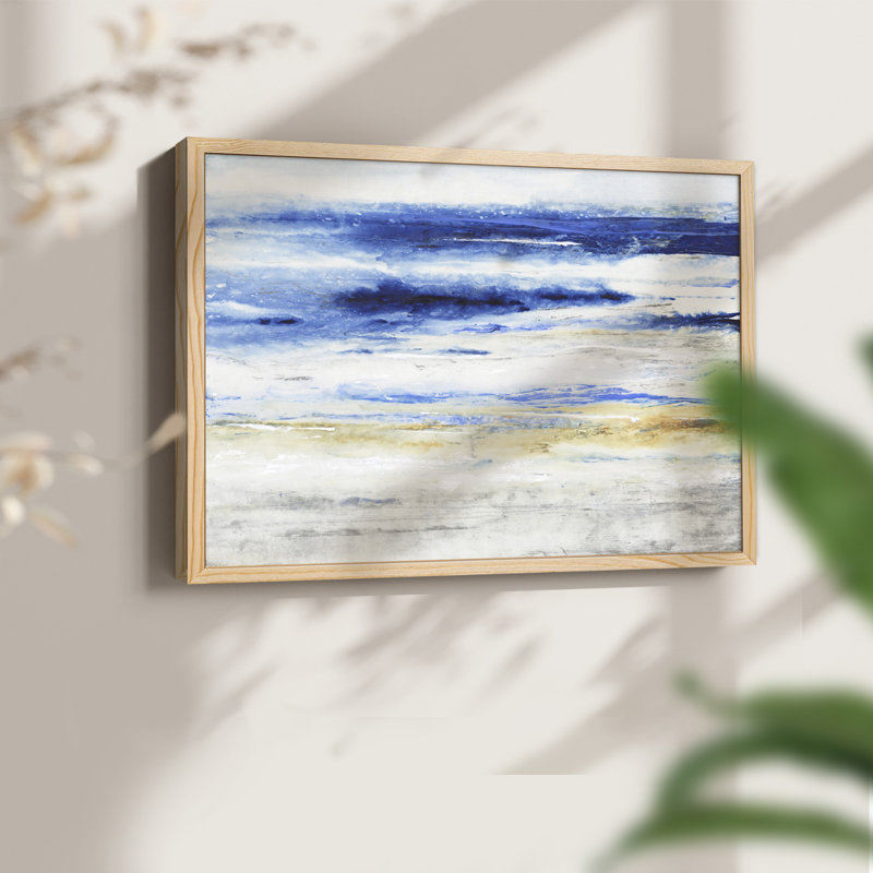 Choppy Seas I - Reproduction encadrée - Restickable, Naturel, H 11 po x l 14 po