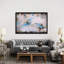 « blue harmonie », impression sur toile-74616008-74616009-74616010