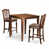 3 Pieces: 1 Table, 2 Chairs