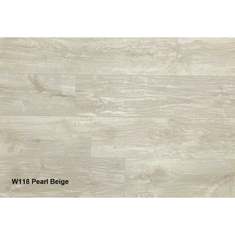 Planche de vinyle SPC 7 "x 48" x 6mm Luxury, Beige