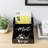 Black Desk Organizer For Keys and Mails Storage