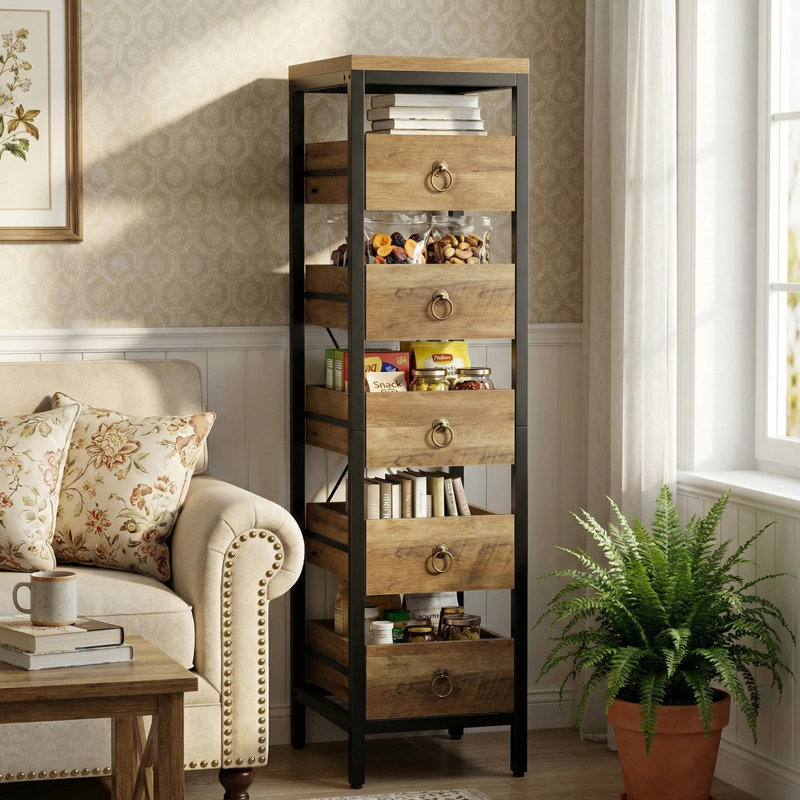 39.9cm W Metal Shelving Unit