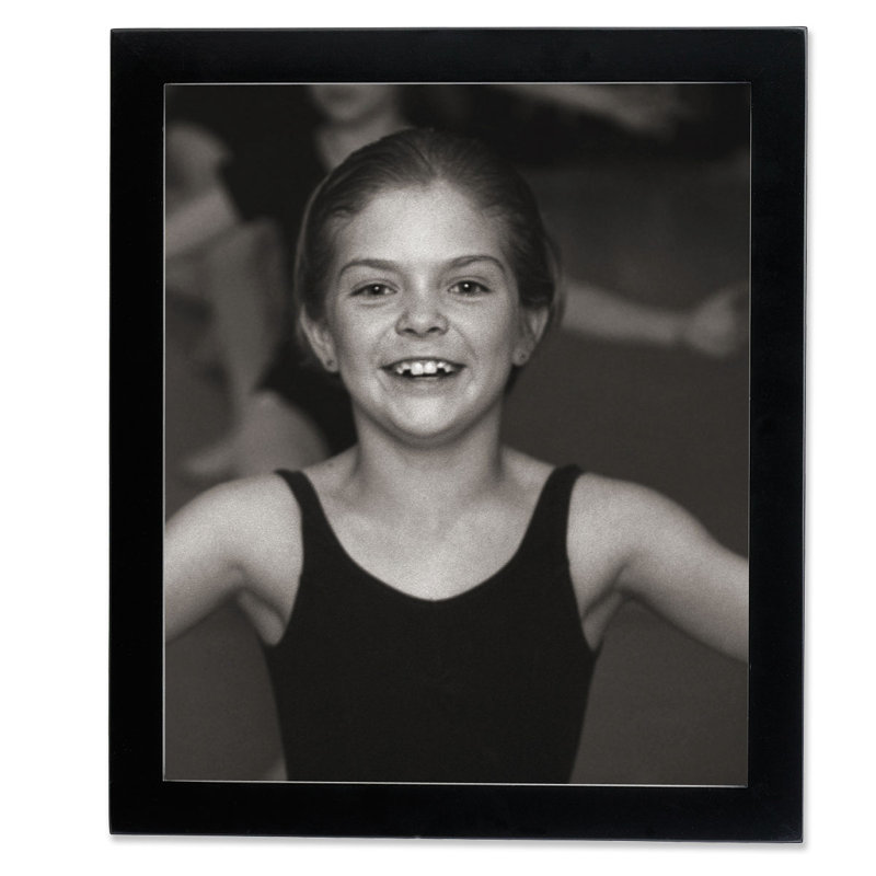 Elegant Black Wood 11x14 Rectangular Tabletop & Wall Picture Frame