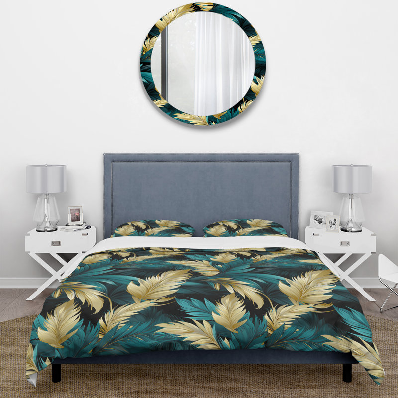 Literie Palm Breeze, Housse de couette simple + 1 taie décorative stan