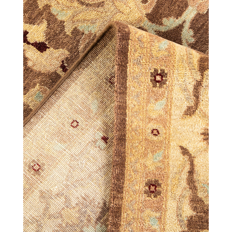 Shamaiya One-of-a-Kind 6' 0" X 9' 2" Hand Knotted Area Rug