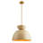 Agave 1-Light Hubbs in Natural Bamboo