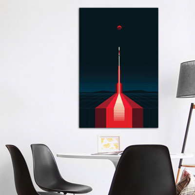 Lift Off - Wrapped Canvas Print