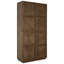 Mallen 2 Door Solid Wood Wardrobe