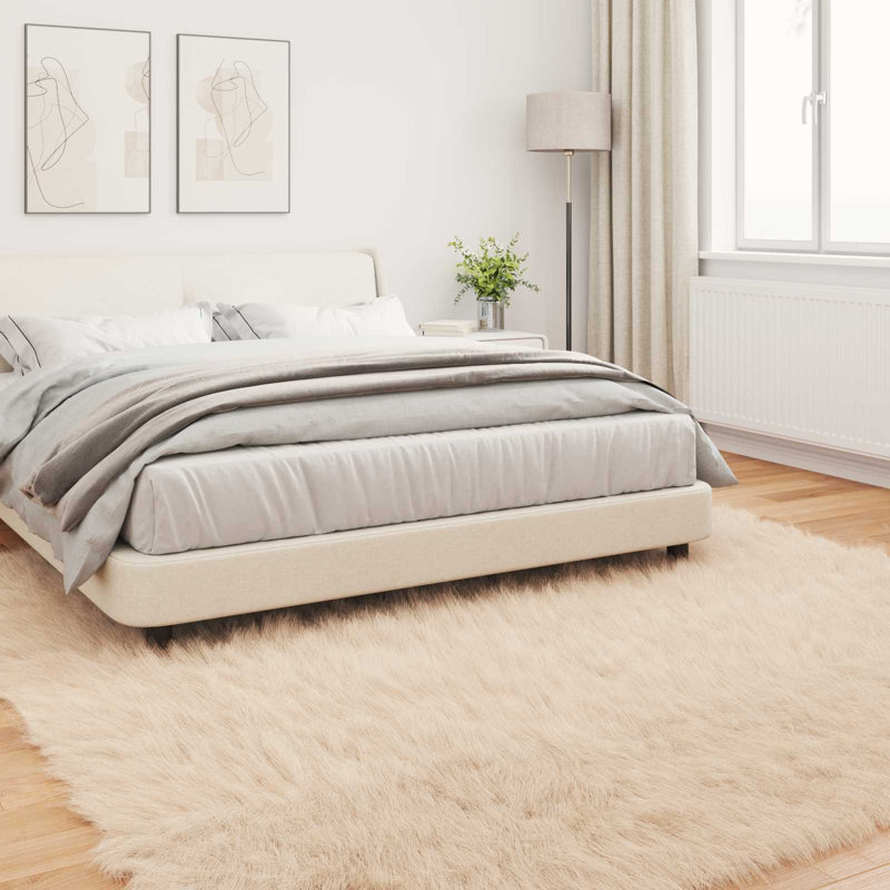 Solid Colour Standard Area Rug, Square 200 cm