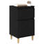 40cm W Manufactured Wood Bedside Table-1943323066