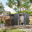 Outdoor Metal Storage Shed with Lean-to