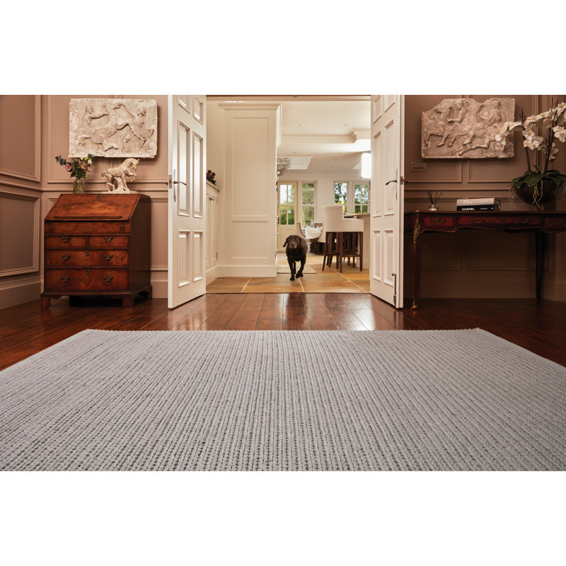 Caralina Solid Colour Hand Woven Area Rug, Rectangle 160 x 230cm
