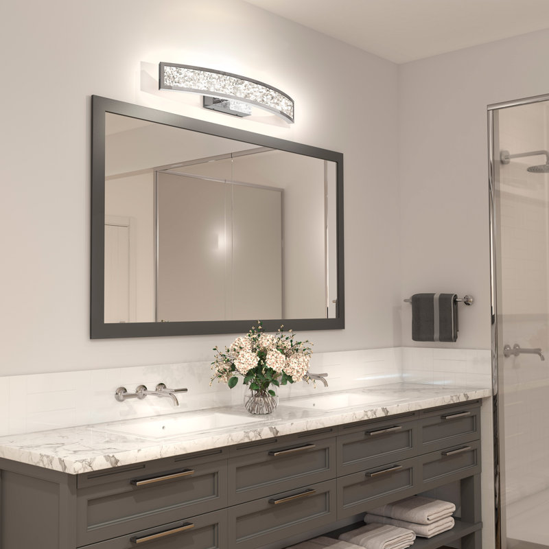 Éclairage pour meuble-lavabo à intensité variable à 1 lumière DEL Anatoli