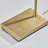 63'' Antique Brass Task Floor Lamp