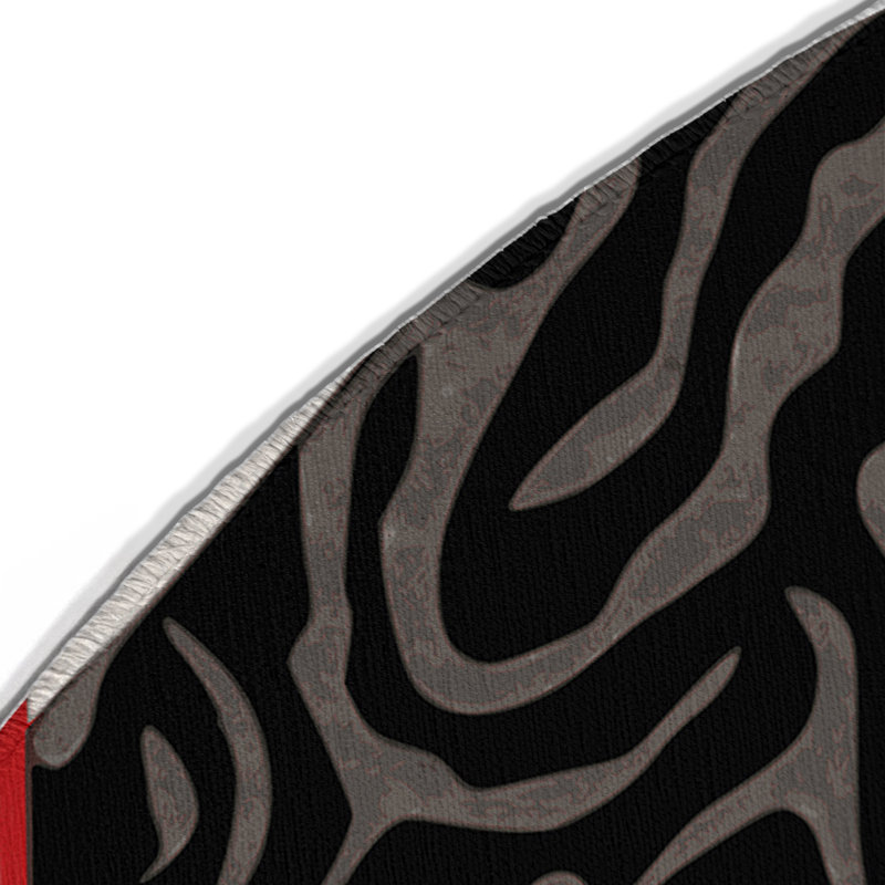 Tapis intérieur et extérieur Eernal Echo, Rond 5 pi