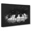 Broken Piano Keys Abstract - Wrapped Canvas-56643332