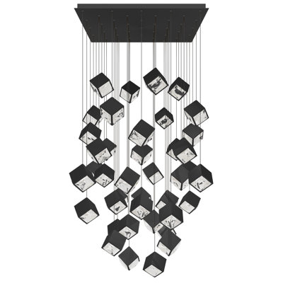 Ice Cube Square Multi-Light 4-CCT Pendant