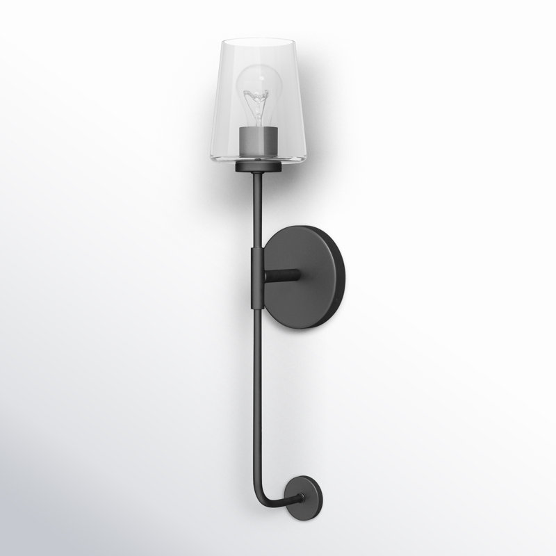 Kline Steel Wallchiere, Black