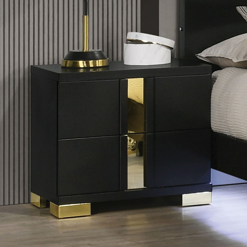 Mobilier de chambre à coucher 1pc, Black
