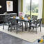 7-Piece HDPE Dining Set — Six Seats, Zero Maintenance & Umbrella-Ready for Your Crowded Retreat-1286929395