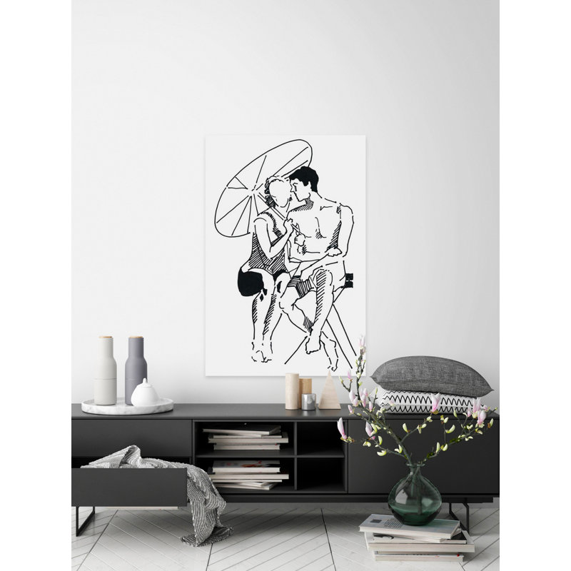 1 Piece Wrapped Canvas Wall Art, 91cm H x 61cm W x 3.81cm D