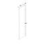 Panneau mural en contreplaqué blanc Kindwood Eco Shaker, 12 po L x 0,75 po P x 36 po H, prêt à assembler-123468913-134784969
