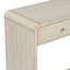 Console de style antique, 3 tiroirs de rangement, tablette de présentation, pieds courbés, finition peinte, entrée / couloir / salon, naturel-132489448