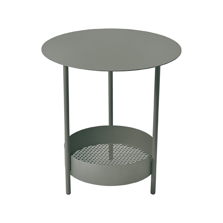 Salsa 20'' Metal Outdoor Side Table