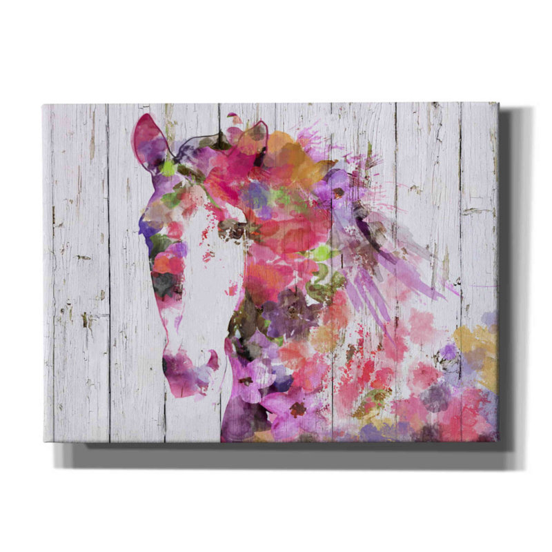 Graffiti épique «Gypsy Soul» par Irena Orlov, H 40 po x l 54 po x P 1,5 po