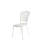 Bistro Set 3 Piece Rustproof Cast Aluminum Patio Furniture Sets 2 Chairs And 1 Round Table Outdoor, Garden, Patio, Balcony, White-1653698230