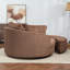 Fauteuil demi-tonneau avec repose-pieds-1166752991