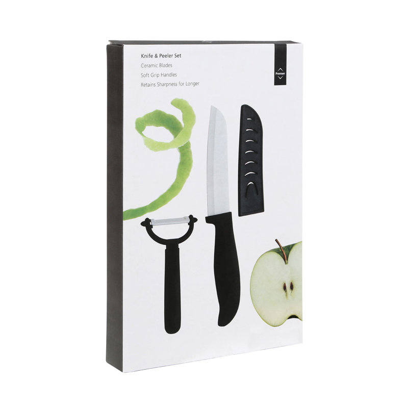 Symple Stuff 3 Piece Ceramic Knife Set