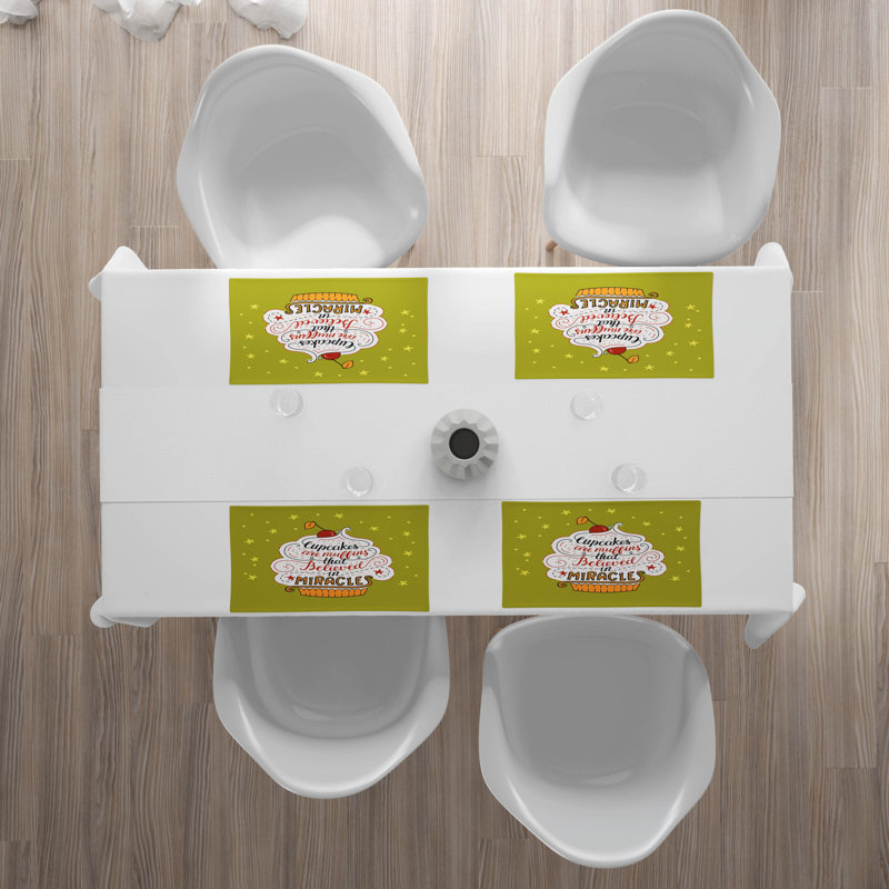 Polyester Food & Drink Rectangle Placemat