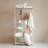 Woven Cotton and Sherpa Throw Blanket