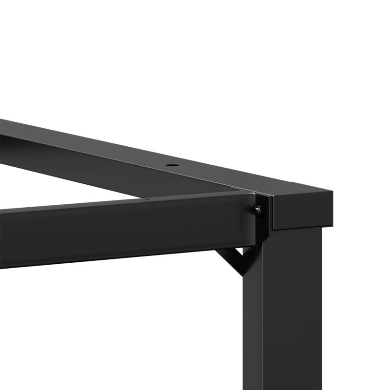 Glenva Dining Table Legs O-Frame Steel, 73cm H x 60cm W x 60cm D