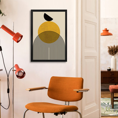 Arches dorées - reproduction d'art murale - affiche de galerie
