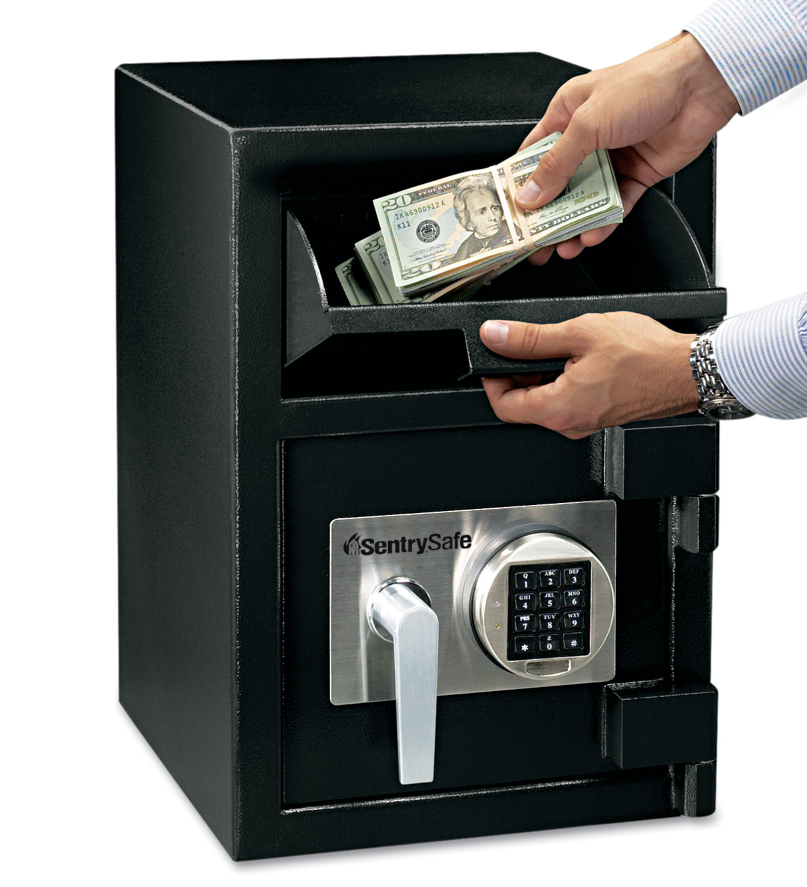 AmpliVox Sound Systems Sentry Digital Depository File Safe with