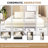 86.6" Bed With Removable Backrests, Dark Grey, Fluffy Chenille And High - Rebound Sponge Diy Backrests , Convertible Into Chaise Lounge-200218086