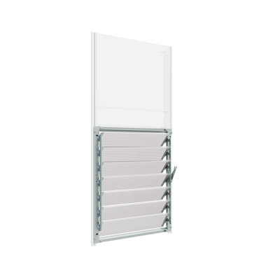 Palram - Canopia Prestige Grand Hobby Gardener and EcoGrow Side Louver Window